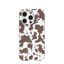 Chocolate Brown Cow Couture iPhone 16 Pro Case