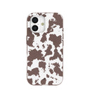 Chocolate Brown Cow Couture iPhone 17 Case