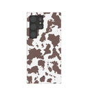 Chocolate Brown Cow Couture Samsung Galaxy S24 Ultra Case