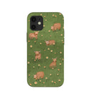 Forest Floor Cozy Cows iPhone 12 Mini Case
