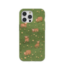 Forest Floor Cozy Cows iPhone 15 Pro Max Case