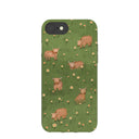 Forest Floor Cozy Cows iPhone 6/6s/7/8/SE Case