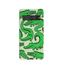 Sage Green Croc a Doodle Google Pixel 7 Pro Case