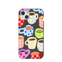 Black Cup of Joy iPhone 15 Plus Case