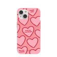 Bubblegum Pink Cupid Who iPhone 14 Case
