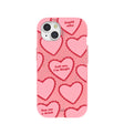 Bubblegum Pink Cupid Who iPhone 15 Case