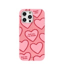 Bubblegum Pink Cupid Who iPhone 16 Pro Max Case