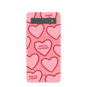 Bubblegum Pink Cupid Who Google Pixel 6a Case