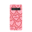 Bubblegum Pink Cupid Who Google Pixel 7 Pro Case