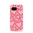 Bubblegum Pink Cupid Who Google Pixel 9a Case