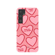 Bubblegum Pink Cupid Who Samsung Galaxy S24+(Plus) Case