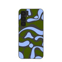 Black Curve and Flow Samsung Galaxy S25+(Plus) Case