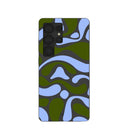 Black Curve and Flow Samsung Galaxy S25 Ultra Case