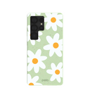 Sage Green Daisy Samsung Galaxy S25 Ultra Case