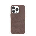 Chocolate Brown Desert Run iPhone 13 Pro Case