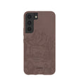 Chocolate Brown Desert Run Samsung Galaxy S22 Case