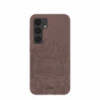 Chocolate Brown Desert Run Samsung Galaxy S24 Case