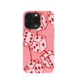 Bubblegum Pink Dicey Cherries iPhone 13 Pro Case