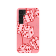 Bubblegum Pink Dicey Cherries Samsung Galaxy S25+(Plus) Case
