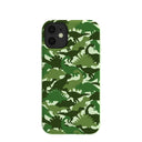 Sage Green Dino Camo iPhone 11 Case