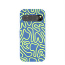 Electric Blue Dizzy Dreams Google Pixel 9/9 Pro Case