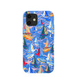 Electric Blue Dockside Dreams iPhone 12/ iPhone 12 Pro Case