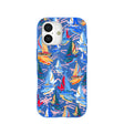 Electric Blue Dockside Dreams iPhone 17 Case