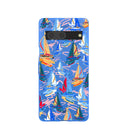 Electric Blue Dockside Dreams Google Pixel 7 Case