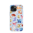 Powder Blue Dragon Cuties iPhone 13 Mini Case