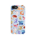 Powder Blue Dragon Cuties iPhone 6/6s/7/8/SE Case