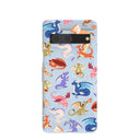 Powder Blue Dragon Cuties Google Pixel 7 Case