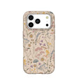 Seashell Dusty Petals iPhone 17 Pro Case