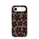 Chocolate Brown Earthy Blooms iPhone Air Case