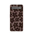 Chocolate Brown Earthy Blooms Google Pixel 6a Case
