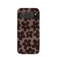 Chocolate Brown Earthy Blooms Google Pixel 9 Pro XL Case
