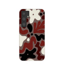 Chocolate Brown Earthy Curves Samsung Galaxy S24+(Plus) Case