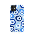 Powder Blue Evil Eye iPhone 11 Case