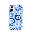 Powder Blue Evil Eye iPhone 16 Case
