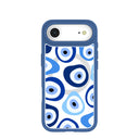 Clear Evil Eye iPhone Air Case With True Blue Ridge (MagSafe included)
