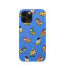 Electric Blue Fancy Frogs iPhone 11 Pro Case