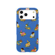 Electric Blue Fancy Frogs iPhone 17 Pro Max Case