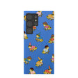 Electric Blue Fancy Frogs Samsung Galaxy S24 Ultra Case