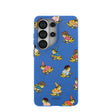 Electric Blue Fancy Frogs Samsung Galaxy S26 Ultra Case