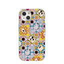 Powder Blue Farmers Mosaic iPhone 15 Case