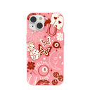 Bubblegum Pink Feeling Lucky iPhone 14 Case
