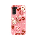 Bubblegum Pink Feeling Lucky Samsung Galaxy S21 Case