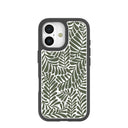 Clear Fern Dreams iPhone 17 Case With Noir Ridge (MagSafe included)