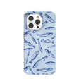 Powder Blue Fishery iPhone 14 Pro Case
