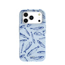 Powder Blue Fishery iPhone 17 Pro Case