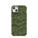 Forest Floor Fishing Lodge iPhone 15 Plus Case